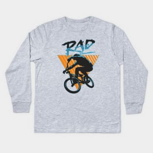 Rad Racing - Vintage Kids Long Sleeve T-Shirt